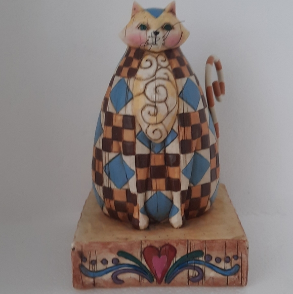 Jim Shore Heartwood Creek Cat 2003 - Picture 5 of 9